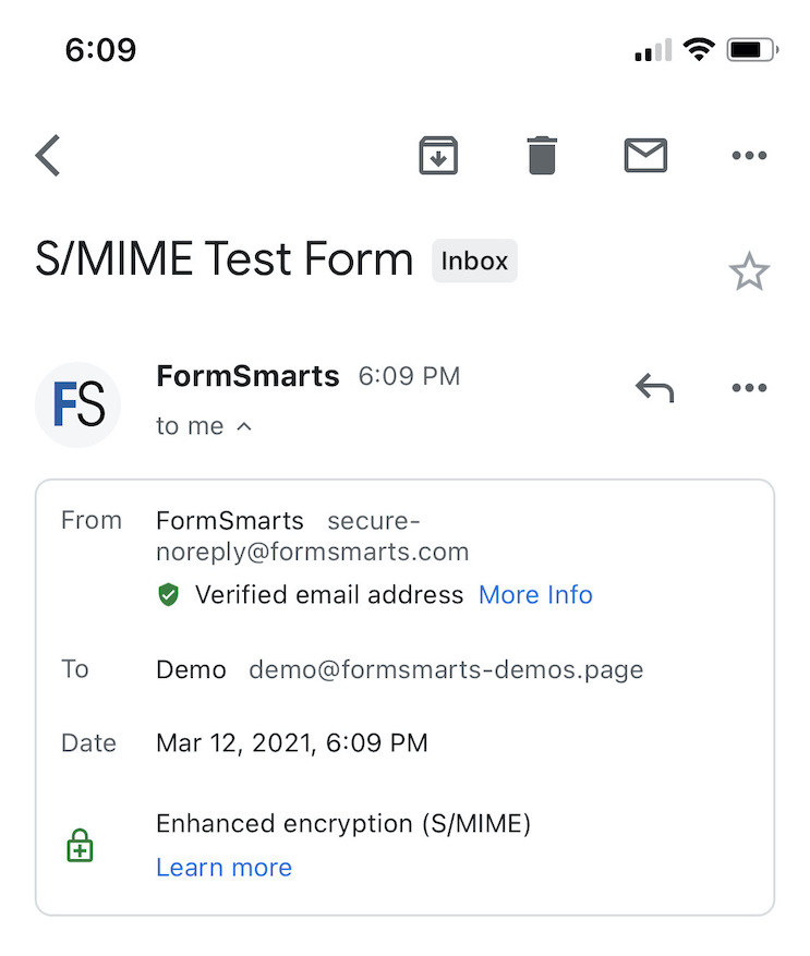 google hosted smime outlook